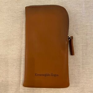 Ermenegildo Zegna soft eyeglass case